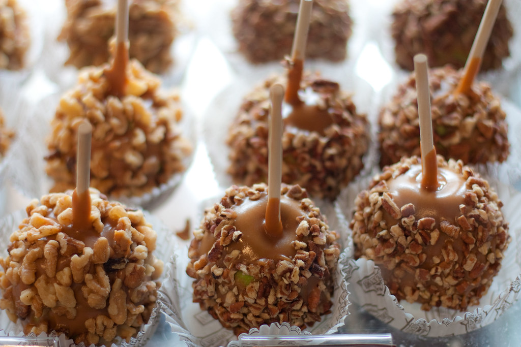 Caramel Apples Seen on Cannery Row in Monterey, CA. Neil Conway