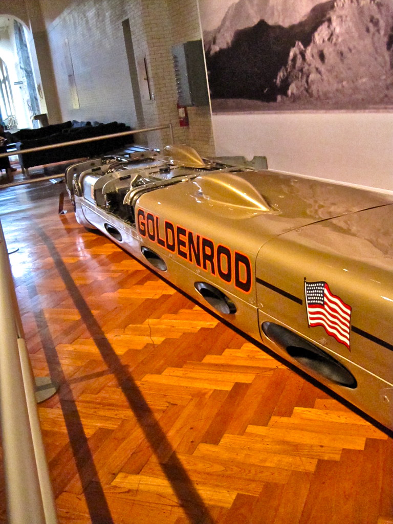 Goldenrod Goldenrod, a oneofakind race car that shatter… Flickr