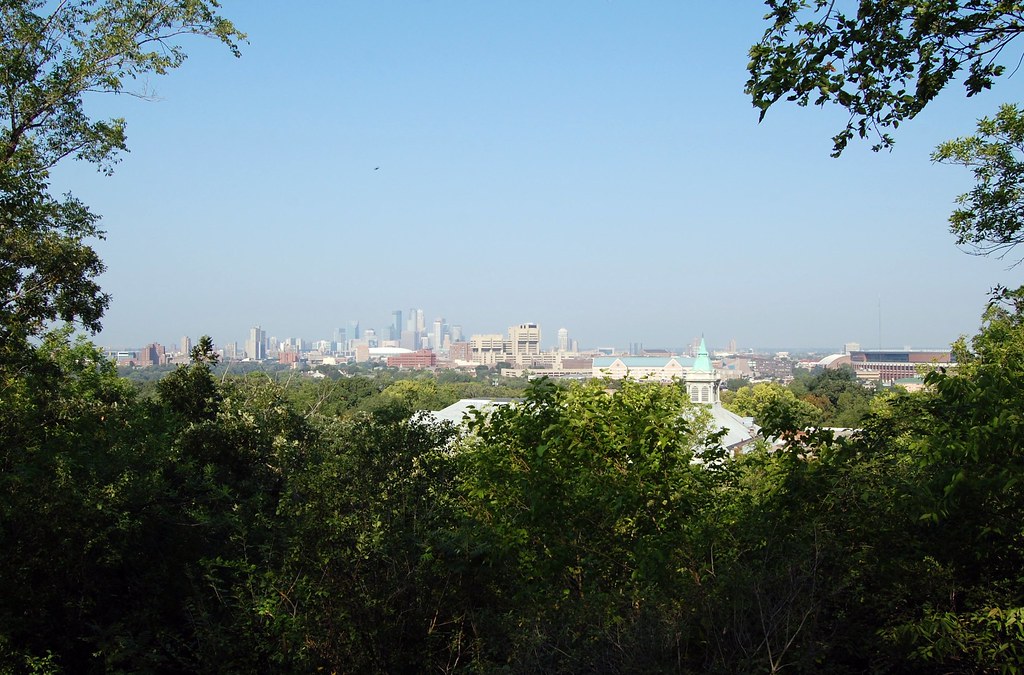 Prospect Park A view of downtown Minneapolis with the new … Flickr
