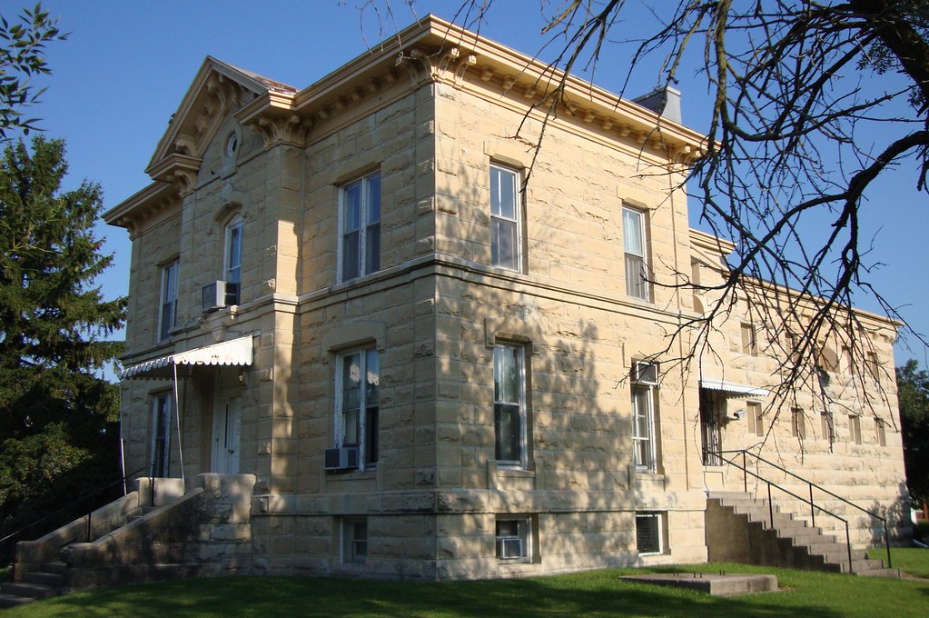 Old Benton County Jail (Fowler, Indiana) This handsome old… Flickr