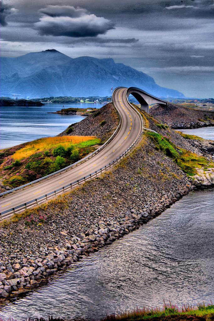 Atlantic road, Norway [HDR] Atlanterhavsveien The Atlant… Flickr