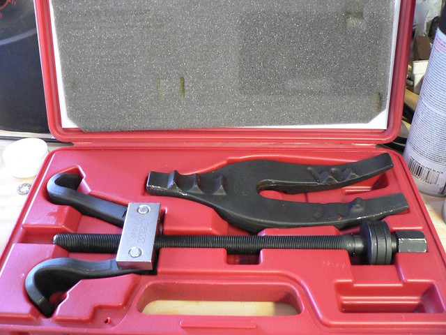 Coil Spring Compressor from AUTOZONE Flickr Photo Sharing!