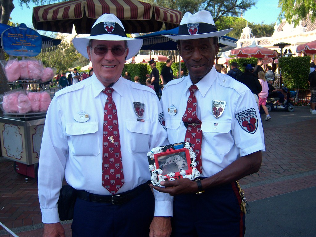 Disneyland Security Guards and Birney The man on the right… Flickr