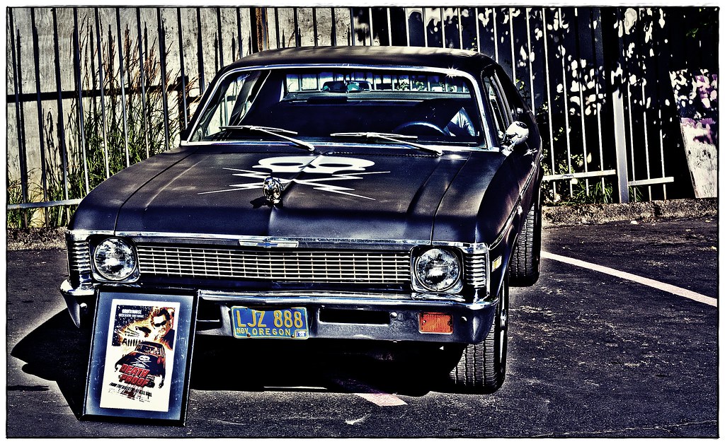 Death Proof Car (hdr) Death Proof Car made from the wrecke… Flickr