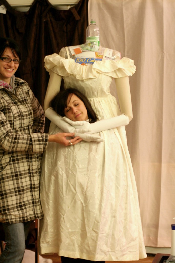 Headless Prom Queen Erin's Halloween costume in the works.… Flickr