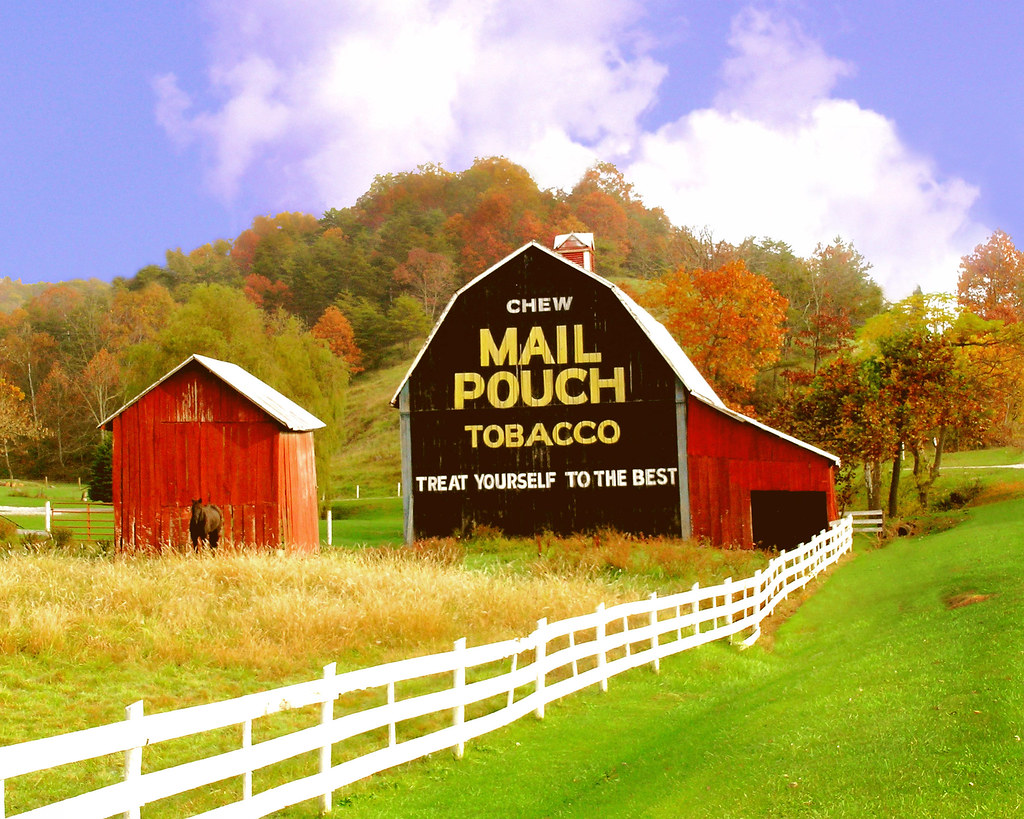 Mail pouch barn An old "Mail Pouch" barn in WV Copyright… Flickr