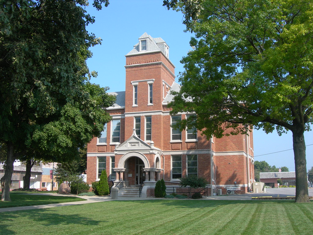 Fremont County Courthouse Sidney, Iowa Constructed in 1889… Flickr