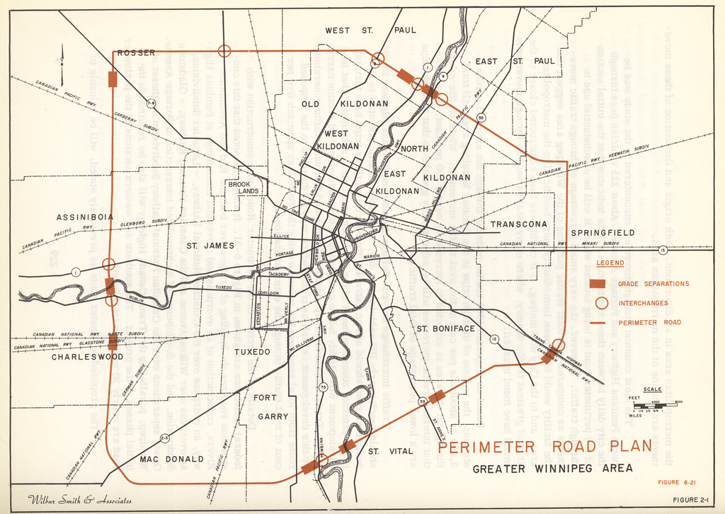 Perimeter Road Plan Greater Winnipeg Area (1957) Wilbur Sm… Flickr