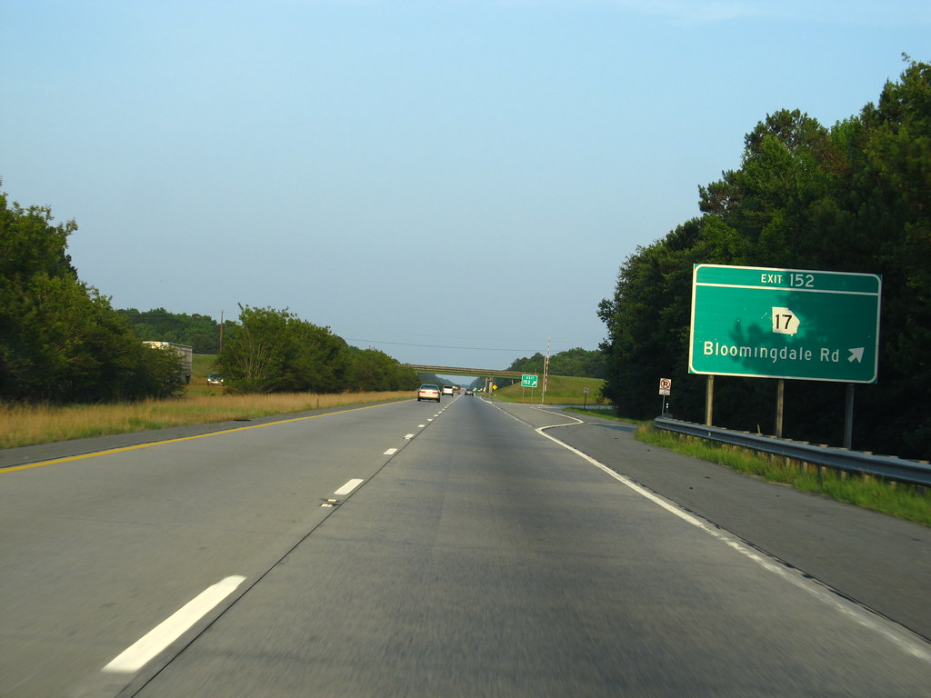 I16 Eastbound, Exit 152, Bloomingdale Road, Flickr