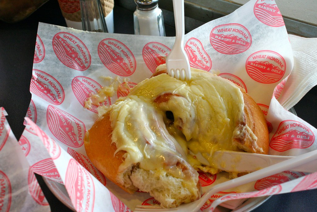 Wheat Montana's Cinnamon Roll Wheat Montana's cream cheese… Flickr