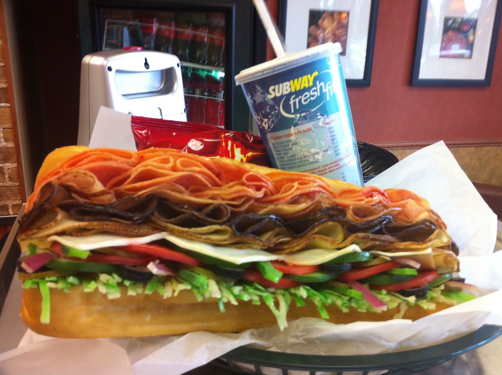 The Feast The be all, end all subway sandwich called, "The… Flickr