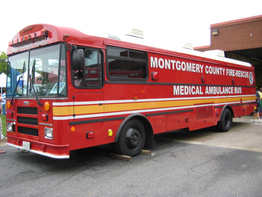 Montgomery County FRS Medical Ambulance Bus A Montgomery C… Flickr