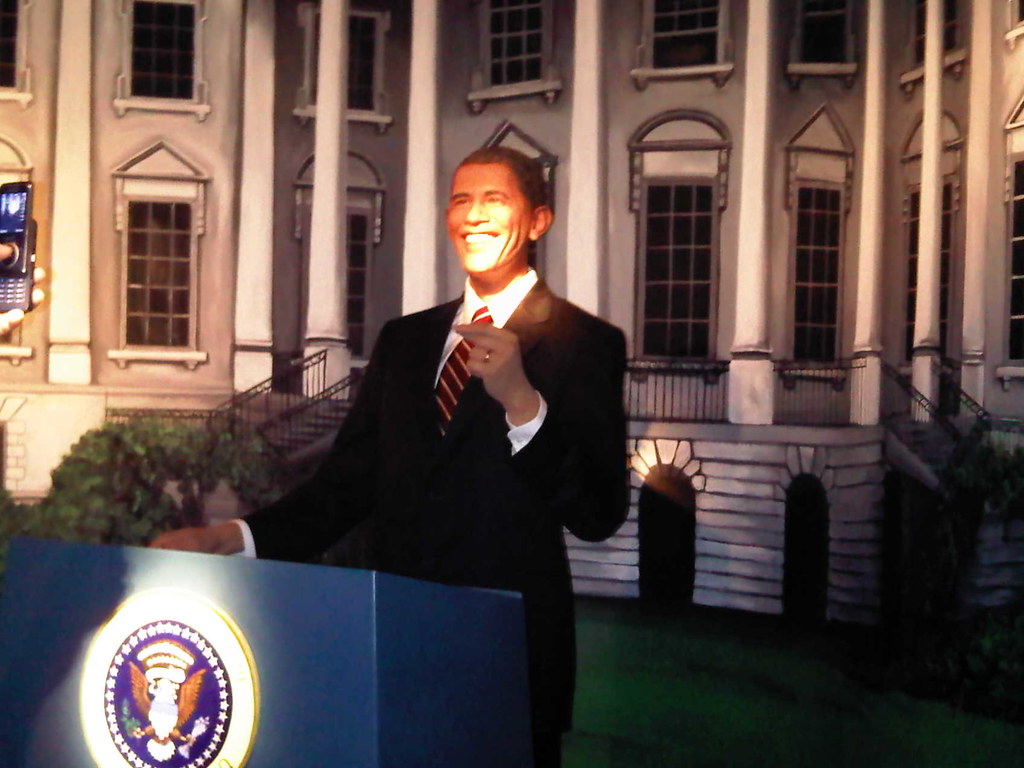 wax museum San Antonio Texas Obama chris g Flickr