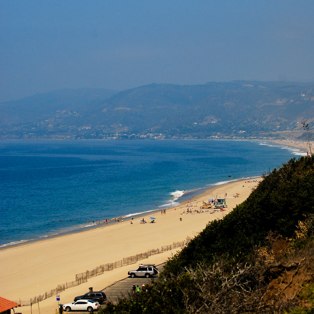 Zuma Beach from Point Dume State Beach bluffs Steve Voght Flickr