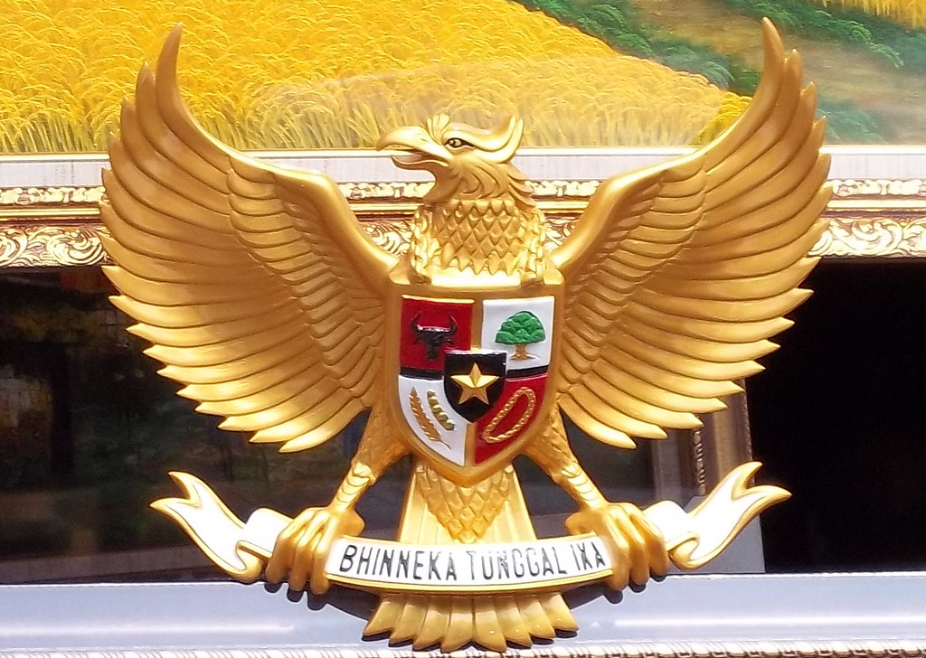 Flag of Indonesia symbols