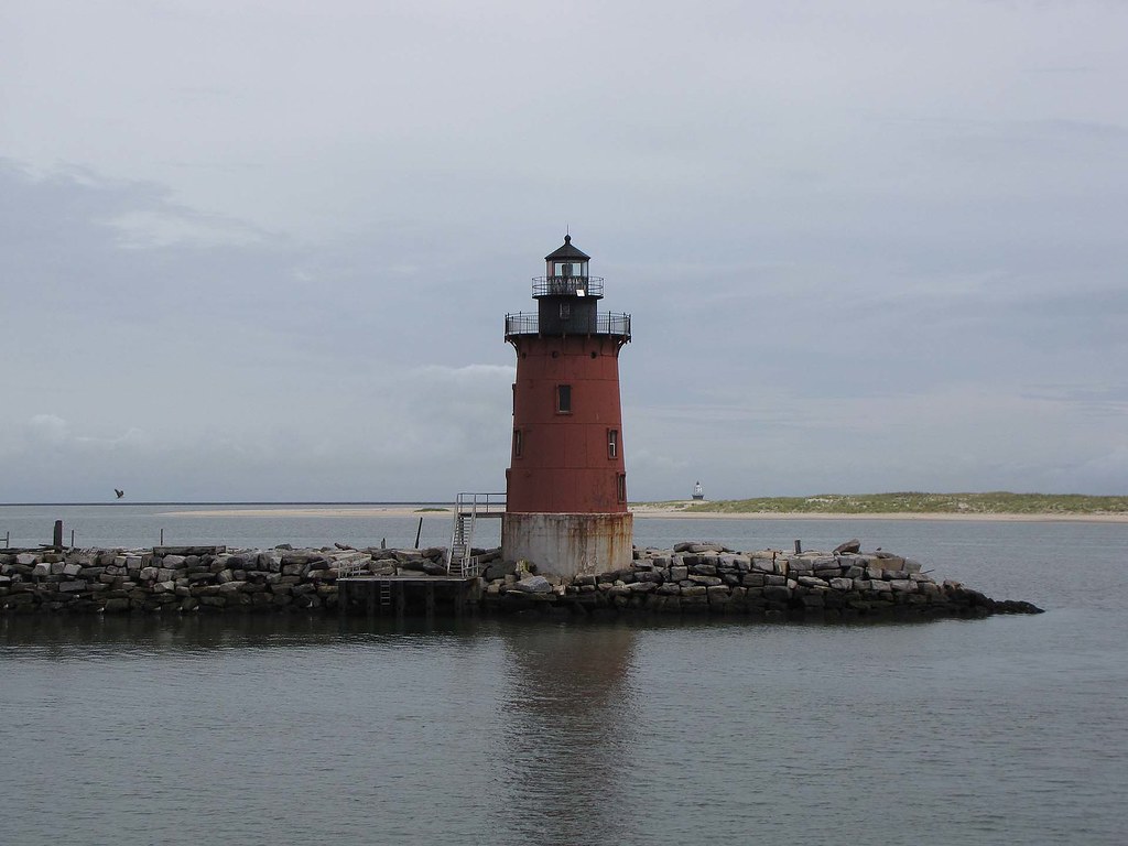 Delaware Breakwater Lighthouse, Lewes, Delaware A view of … Flickr