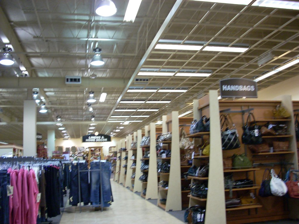 Burlington Coat Factory interior The interior of a