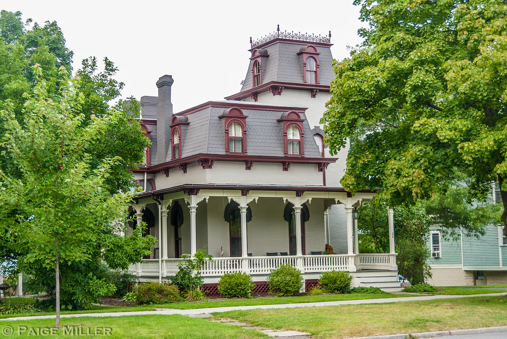 Geneseo, NY House in Second Empire Style at 20 Main Street… Flickr