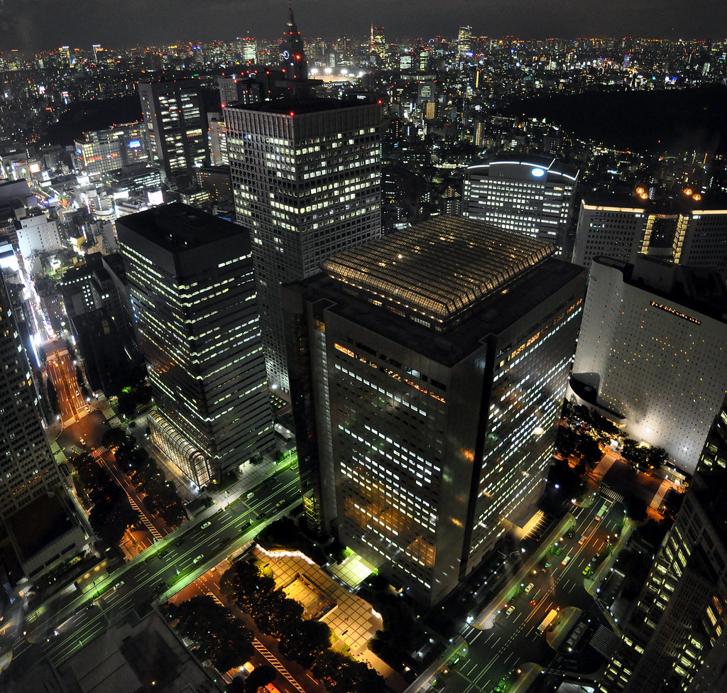 Electric City What a view from the Observatory of the Toky… Flickr