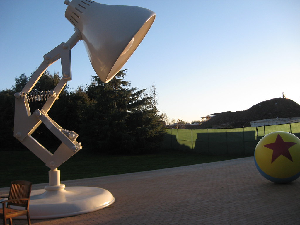 Iconic PIXAR lamp & ball PIXAR Animation Studios Emeryvill… Flickr