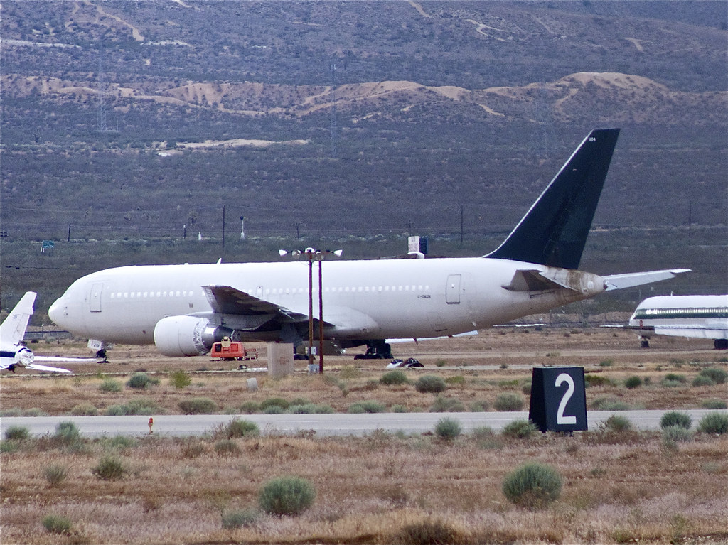 Air Canada B767200 CGAUN "Gimli Glider", Mojave Airport Flickr