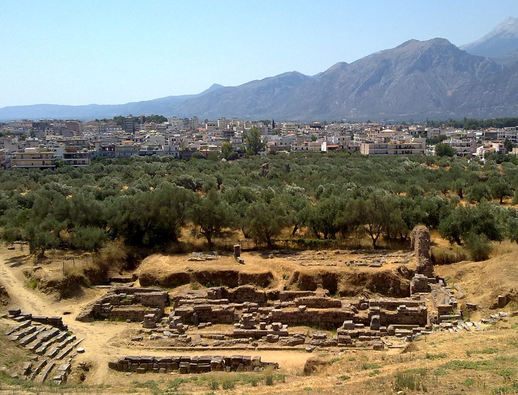 Theatre Ancient Sparta From the acropolis D1v1d Flickr