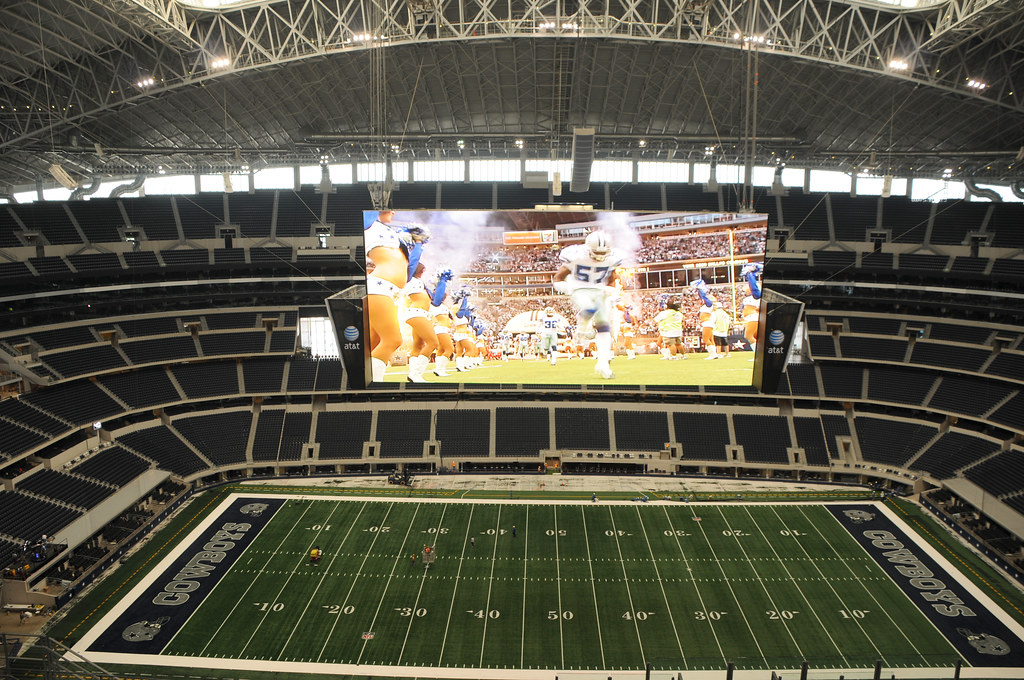 Dallas Cowboys Guinness Book Records World Largest Televis… Flickr