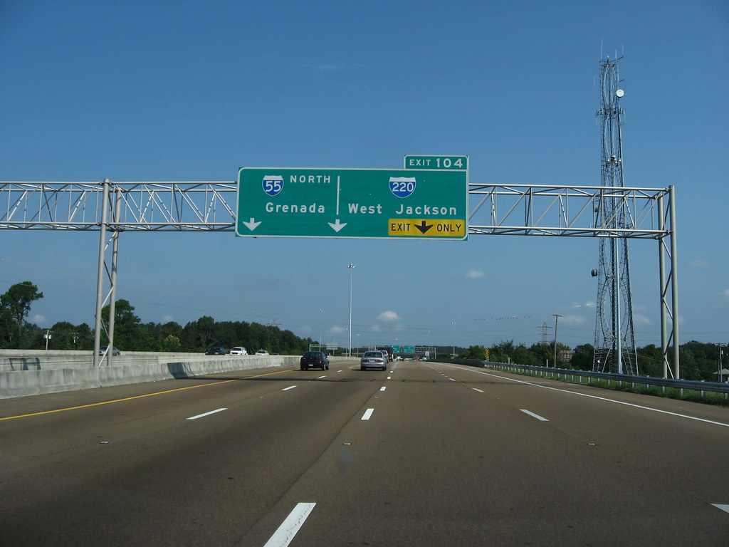 Exit 104, Interstate 55 Northbound, Jackson, Mississippi Flickr