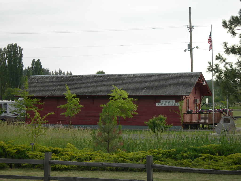 Potlatch Train Depot Potlatch, Idaho Jimmy Emerson, DVM Flickr