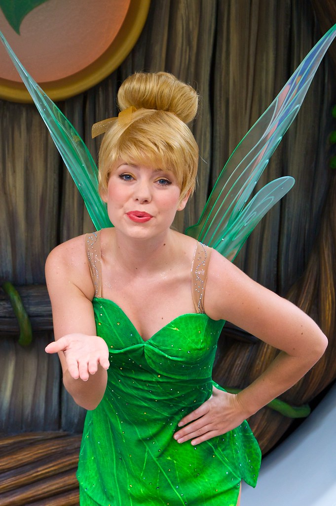Disneyland Aug 2009 Meeting Tinkerbell in Pixie Hollow Flickr