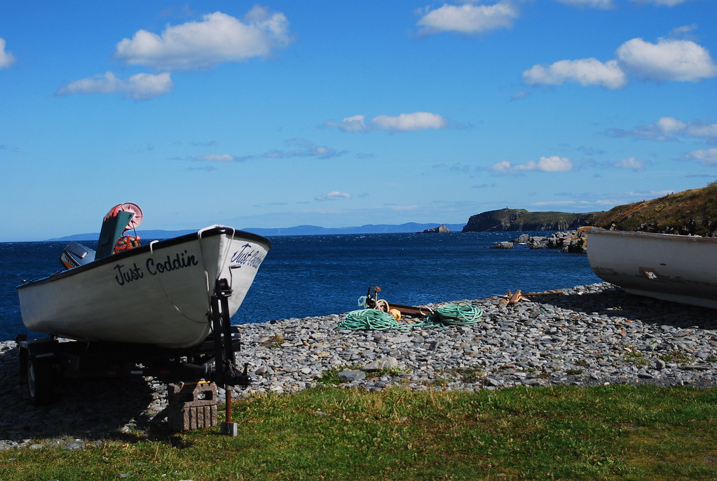 Fishing boats in Crocker's Cove Freshwater, Carbonear. www… Flickr