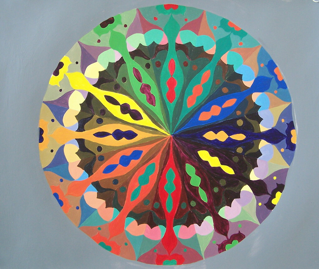 Creative Color Wheel 2009. Whitney Kenney. acrylic on