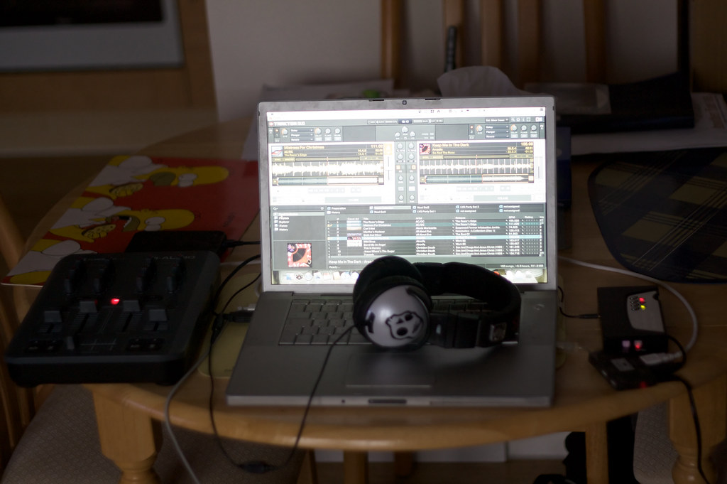 Cheap DJ setup A (relatively) cheap DJ setup. Grant Mitchell Flickr