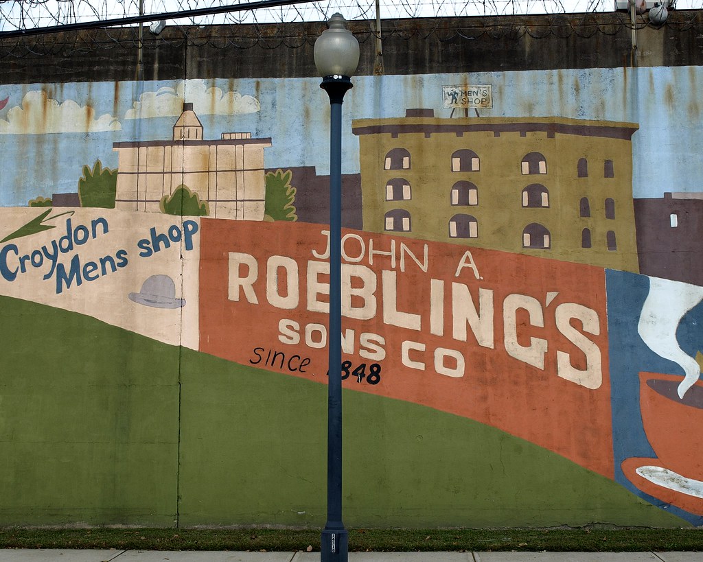 JOHN A ROEBLING'S Mural, New Jersey State Prison, Trenton … Flickr