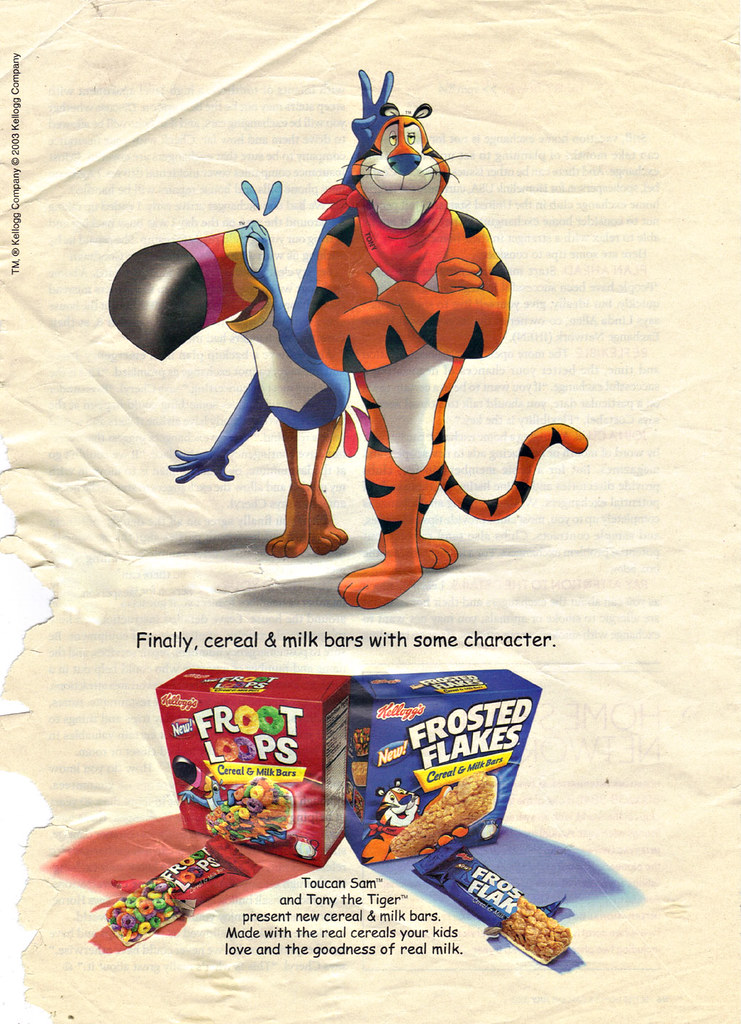 kellogg's froot loops cereal and milk bars