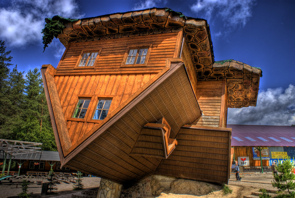The Upside Down House, Poland Mark Rodseth Flickr