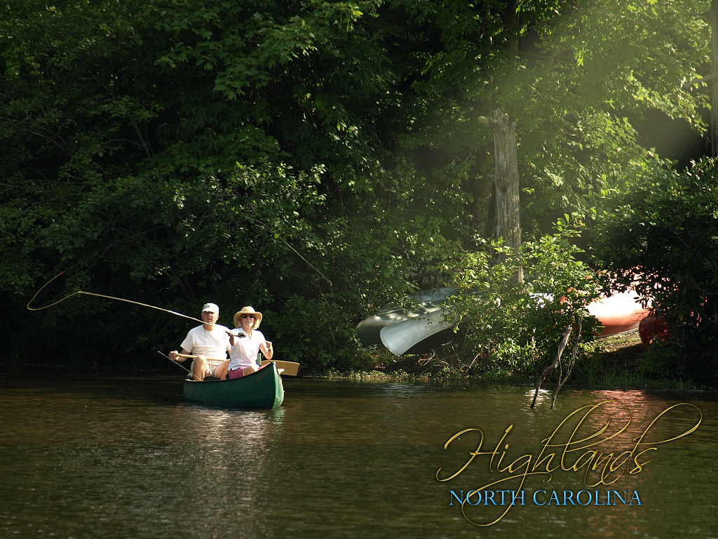 Fly Fishing on Mirror Lake, Highlands, North Carolina, USA… Flickr