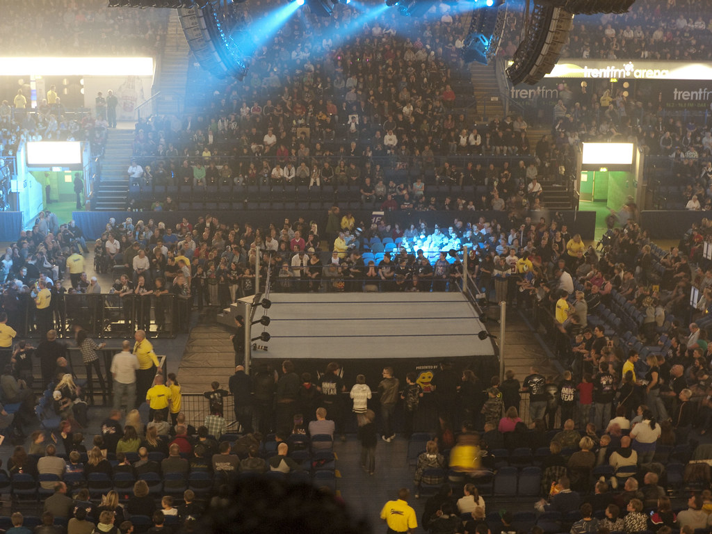 WWE Ring Before the action Vishal Somaiya Flickr