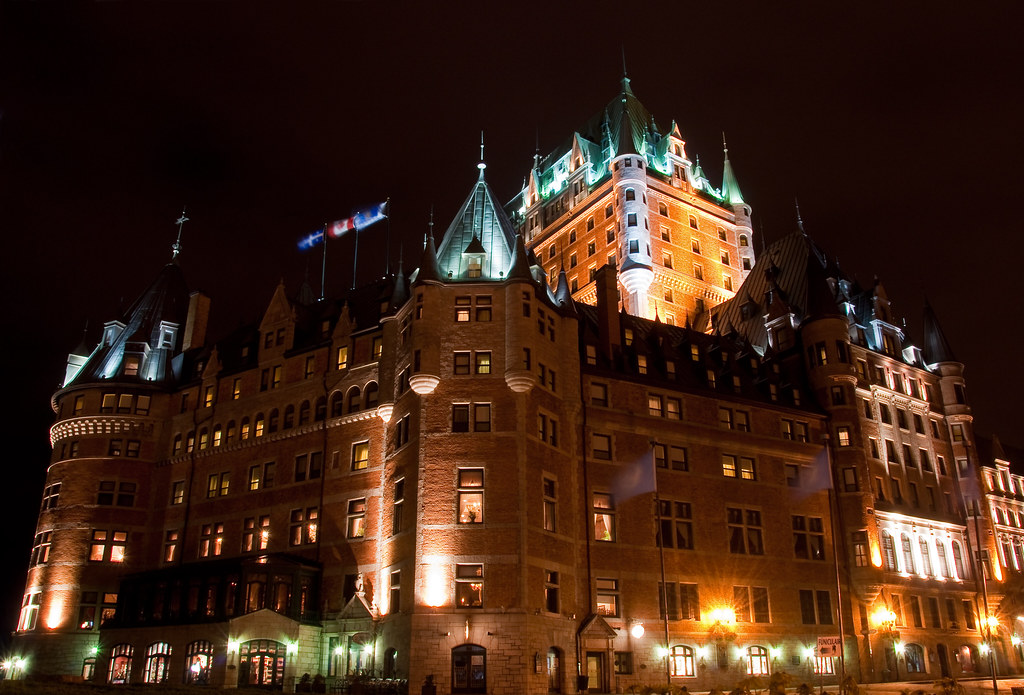 Château Frontenac by Night II The immense Château Fronte… Flickr