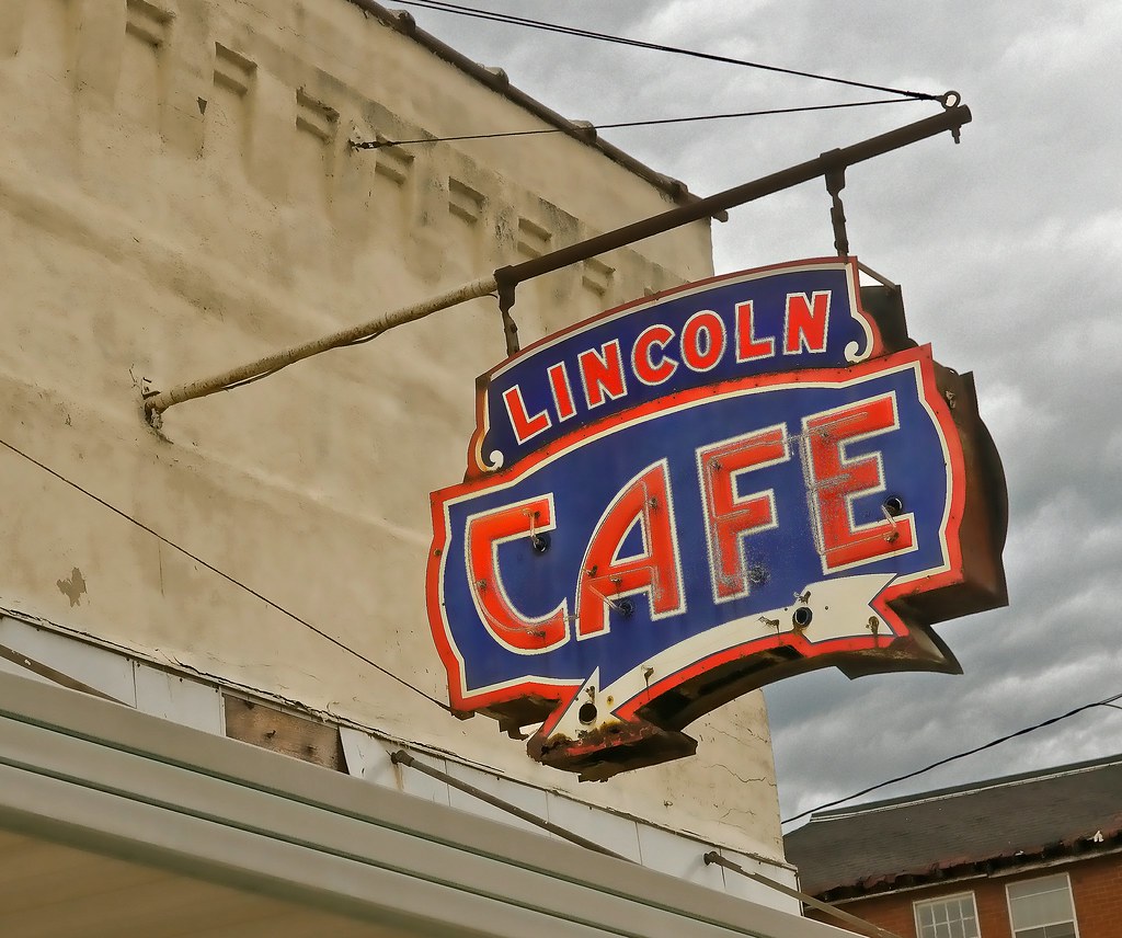 Lincoln Cafe Lincoln Highway, Belle Plaine, Iowa Orson Wagon Flickr