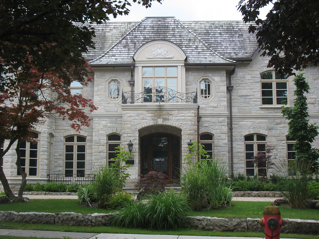 Indiana Limestone house in Toronto CWB MTL Flickr