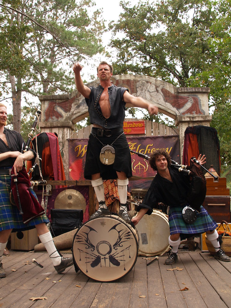 Plantersville Texas Renaissance Festival Music band Tartan… Flickr