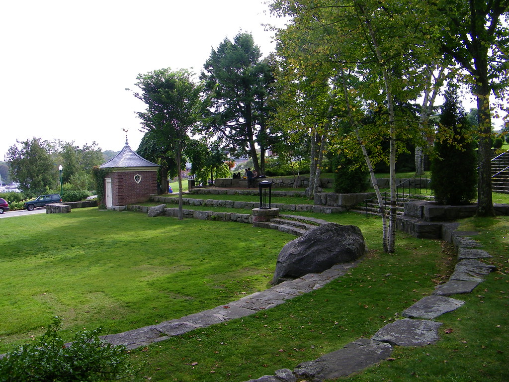 camden library amphitheater Spectacular park in Camden ME … Flickr