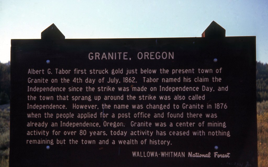 Granite Oregon Eastern Oregon Granite Oregon History Flickr