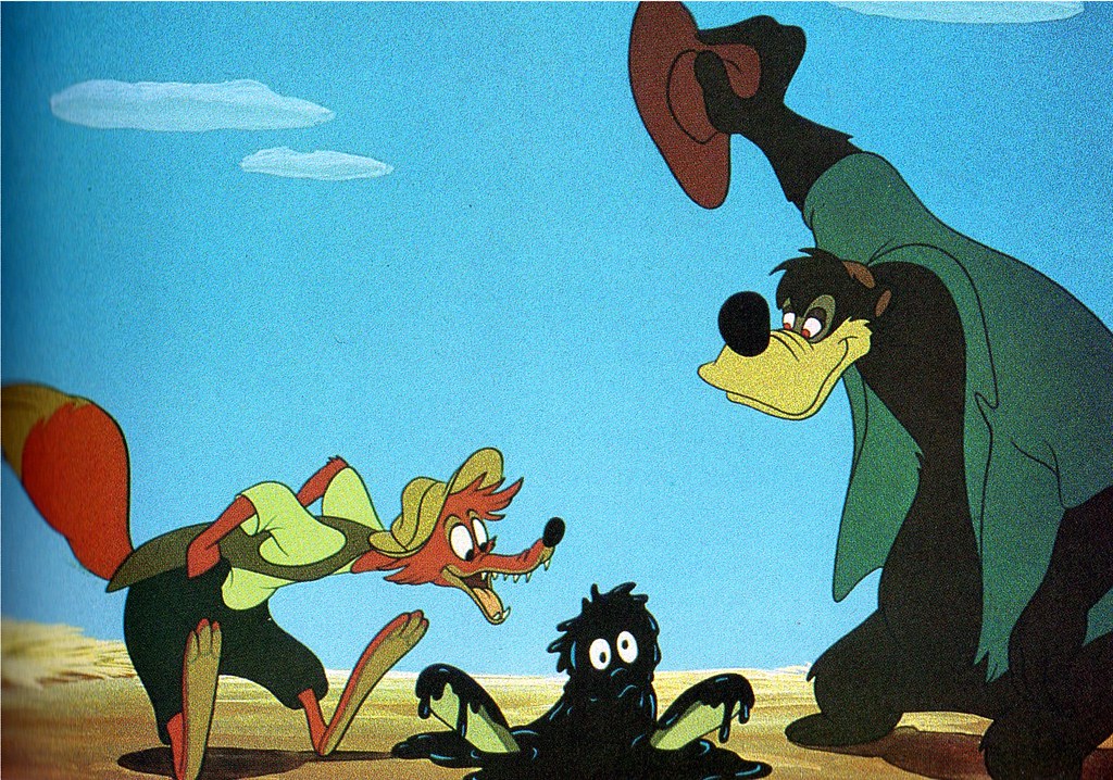 The Tar Baby Brer Fox, Brer Rabbit and Brer Bear from