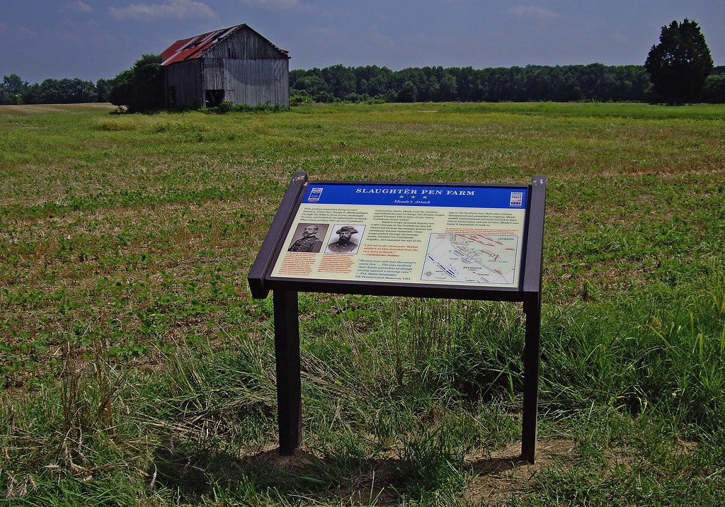 "Meade's Attack" Slaughter Pen Farm, Fredericksburg (VA… Flickr