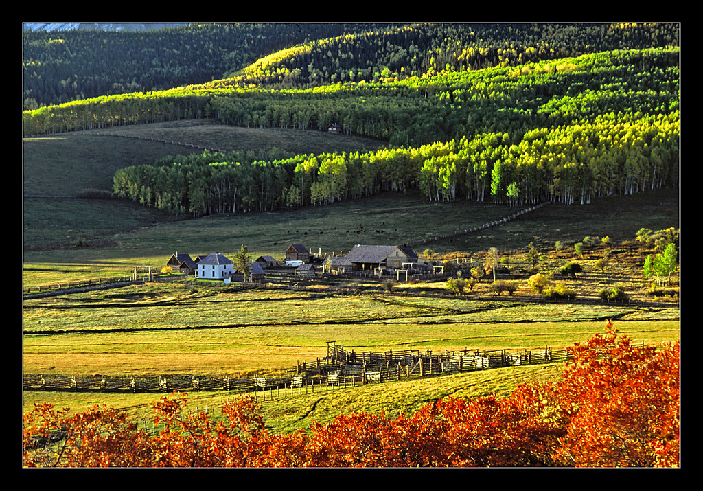 Last Dollar Ranch in the Colorado Rockies 1993 This beau… Flickr