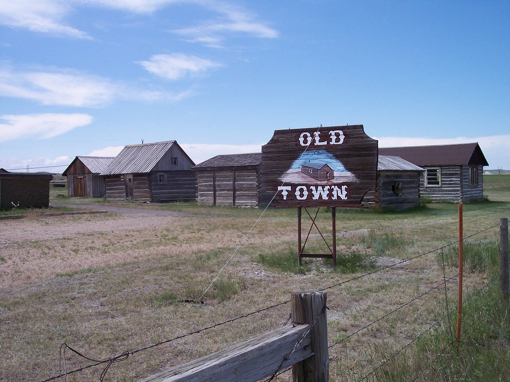 Old Town Upton Some the the authentic pioneer buildings th… Flickr