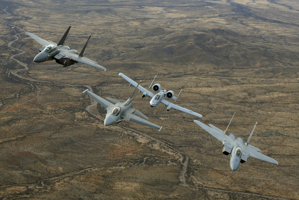 F15, F16, A10 DAVISMONTHAN AIR FORCE BASE, Ariz. F15 … Flickr