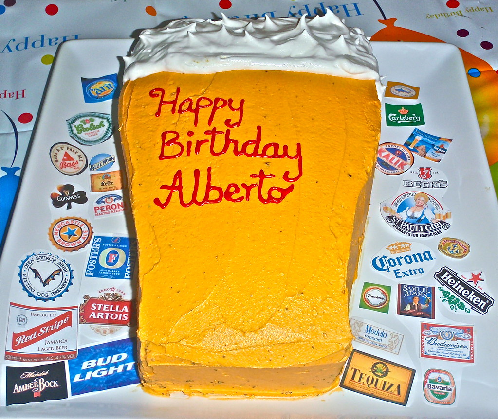 Beer Glass Cake Haymeli Shoemaker Flickr